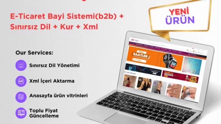 B Web Bayi E Ticaret Yazılımı Yakında Sizlerle